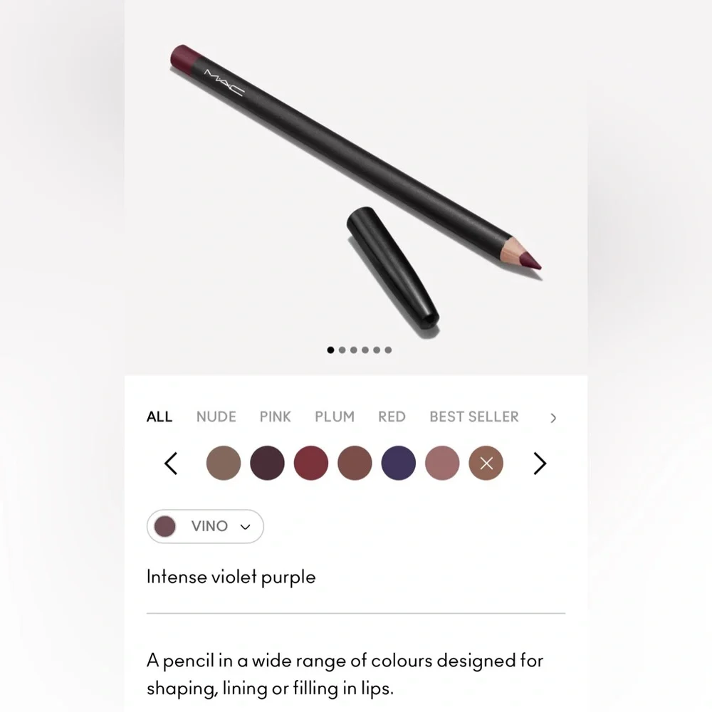 MAC Lip Pencil Vino - Picture 5 of 5